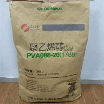 Shuangxin Polyvinylall -спирт PVA 1788 для размера текстиля